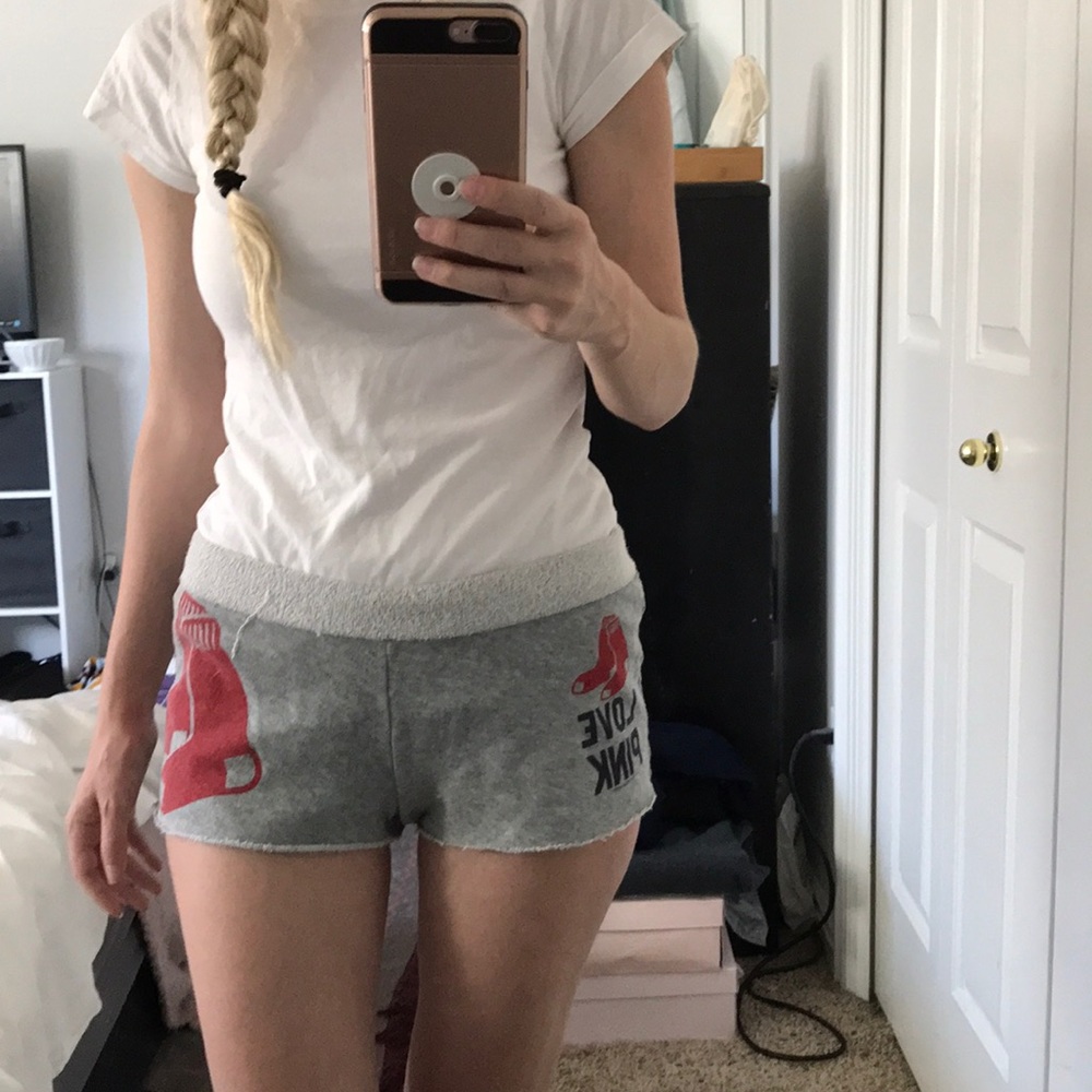 Victoria Secret Pink Boston Red Sox Shorts